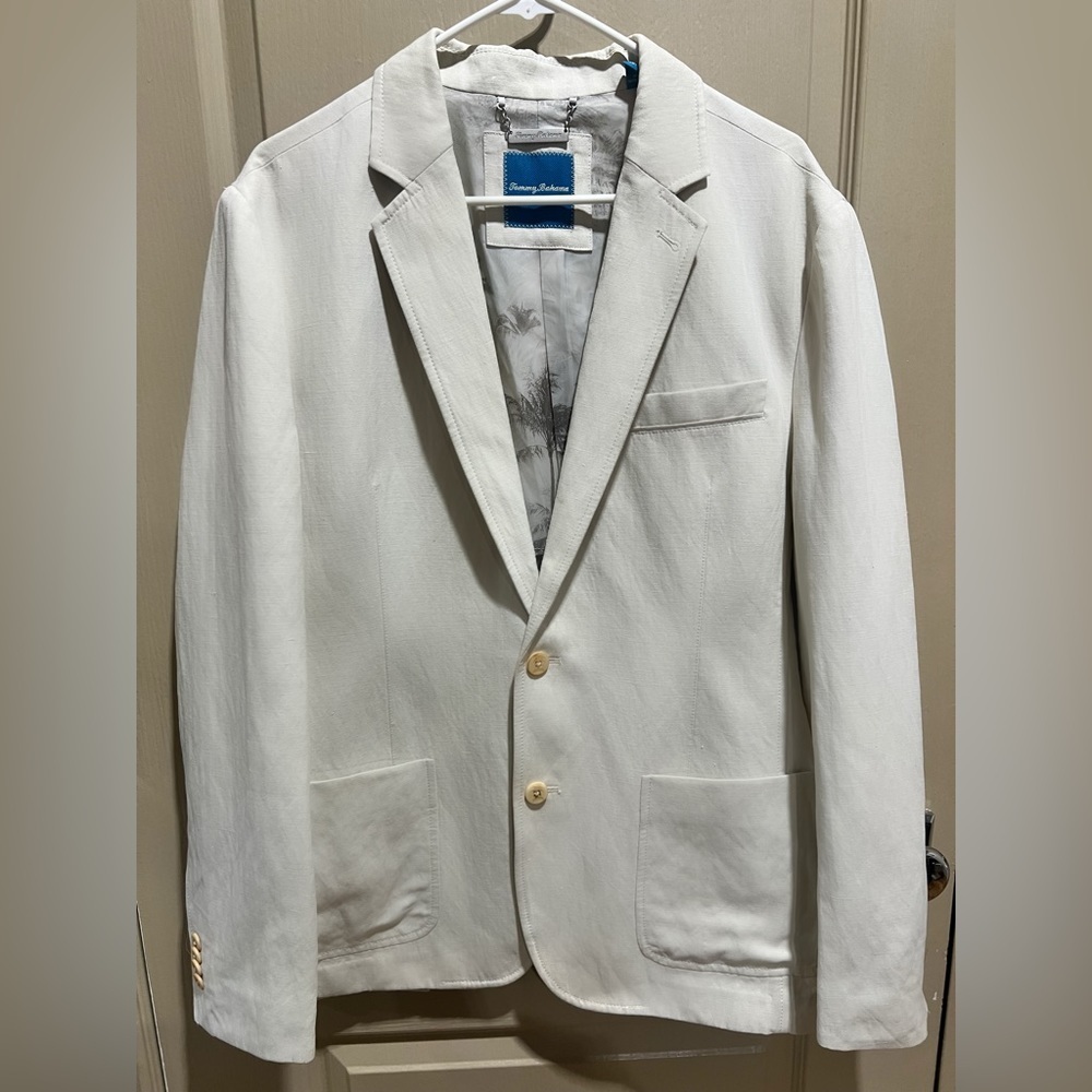 NWT Tommy Bahama Silk Blend Blazer SZ M